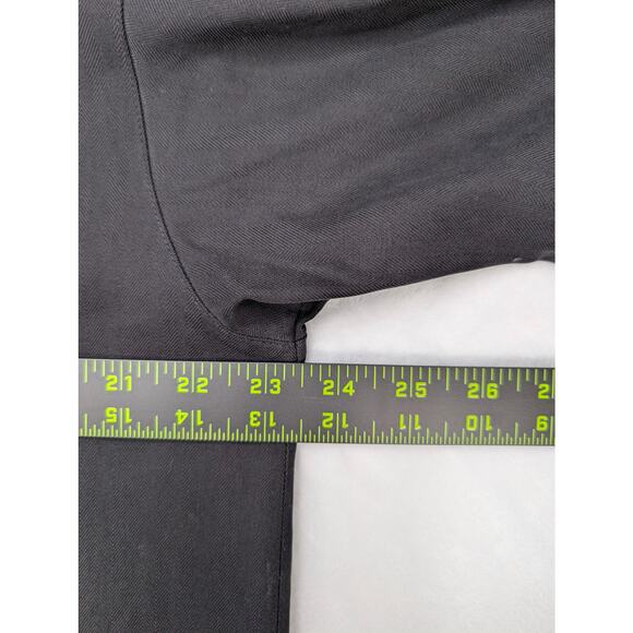 Tommy Bahama Silk Mens Button Up Short Sleeve Shirt XL Black Luxury Resort - Picture 4 of 6